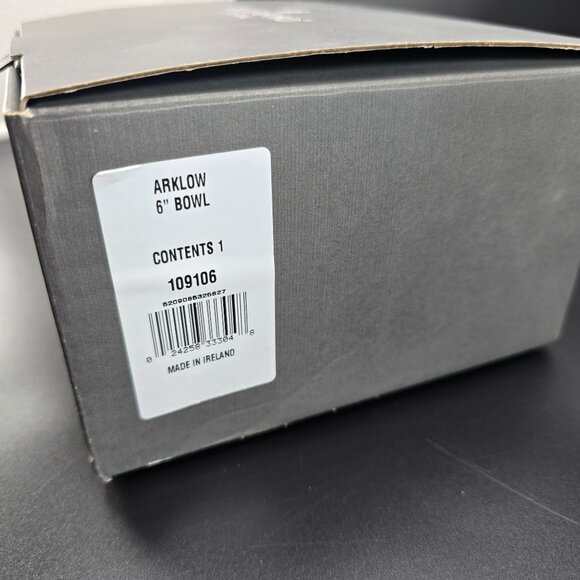 Waterford Crystal Ankglo Bowl 6" Diamond Cut Footed Beauty in Box JJ3832 - Picture 14 of 15